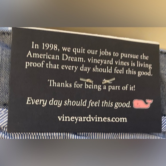 Vinyard Vines Tropical Blue Breaker Pants Men's Sz 36x30 NWT - Picture 10 of 14